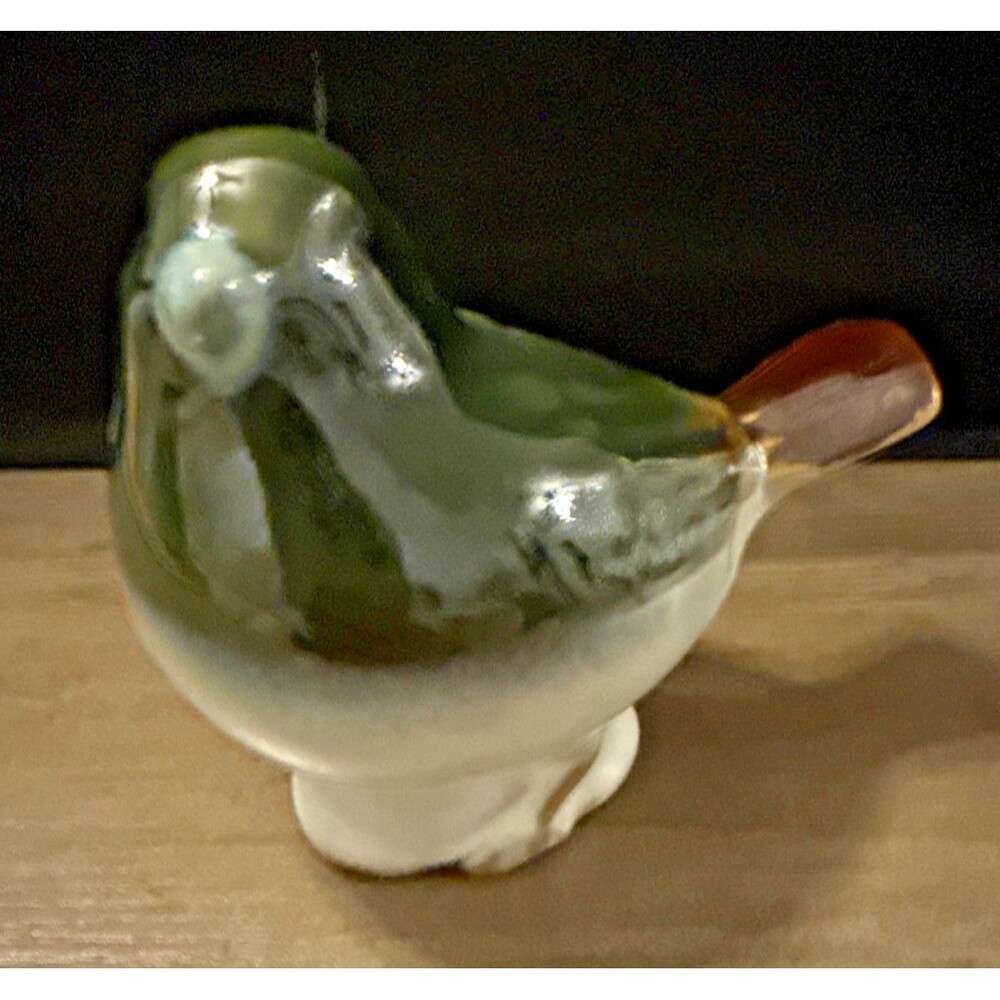 Ceramic Stoneware Bird Figurine Contemporary Decor